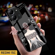 Softcase Glass Kaca Redmi 15C - Casing hp Redmi 15C - Case Latesthp - Softcase Redmi 15C - s05