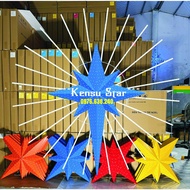 Ngôi sao noel ngôi sao Giáng Sinh mã S16-24 ( 24 tia sáng ) với chất liệu led full coler 100% dây đồ