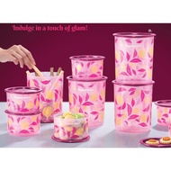 Tupperware Petalz One Touch Canister set