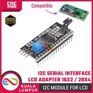 I2C Serial Interface Board Adapter PCF8574– I2C Module for 16x2 & 20x4 Character LCD Displays