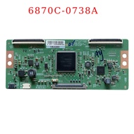 Original T-con Board 6870C 0738A For Sony TV 43'' 49'' 55'' Logic Board V17_43UHD_TM120_1.0 6871L-5203C 6870C 0738A