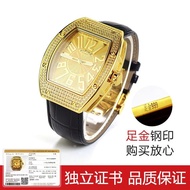 [Ready Stock] Gold Watch Men's Pure Gold 999 Pure Gold Gold Mechanical Watch Imported Movement Genuine Waterproof Luminous Real Gold Watch