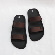 Dép quai ngang nam GIAVY-DT L411 N-Dép nam quai da-dù