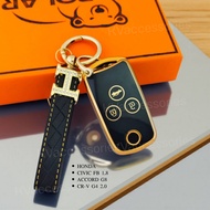 Car Key Case Cover For Honda Civic fb1.8 Accord G8 C.R.V G4 2.0 Folding