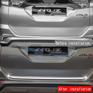 Vemart Perodua aruz chrome tail gate trim garnish accessories stainless steel