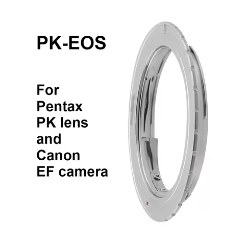 PK-EOS For Pentax PK K mount Lens - Canon EOS EF Mount Adapter Ring PK-EF K-EF for Canon 5D 5D2 5D3 