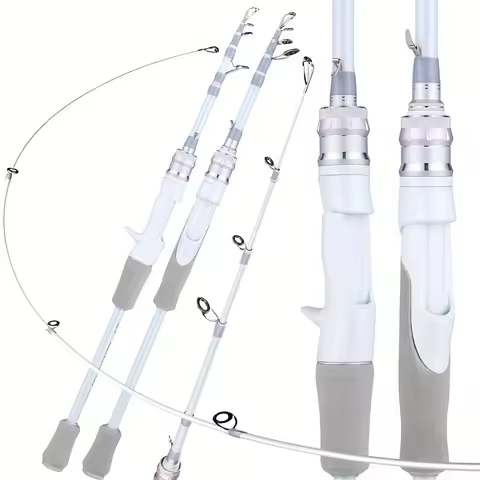 HAUT TON ET Telescopic Fishing Rod, Carbon Fiber Spinning & Casting Rod, Lightweight Fishing Pole De