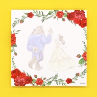 Disney Princess Bell Memo pad 1 pcs 100 sheets / School Office Stationery Notepad (9x9cm)