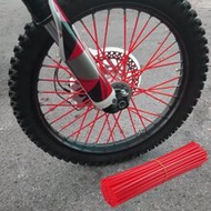 36pcs Motorcycle Spoke Skins Set, Universal Fit For 3.5-5mm Spoke Diameter On Dirt Bike, Motorcycle,