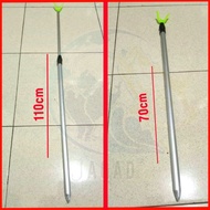 Cagak Aluminium 2 Section 70cm Untuk Joran Tegek