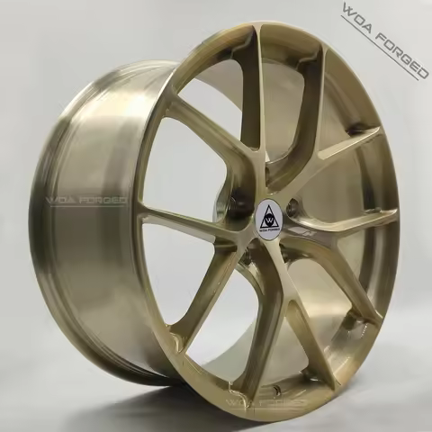 6061T6 Chrome Brushed P101 Forged Concave Car Wheels Lightweight Aluminum Wire Rim Spoke for BMW New