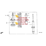 Honda Civic Sr4,So4,Sv4,S84,Sda,Tao Front Absorber Mounting Bush ORIGINAL(1Set 4pc)