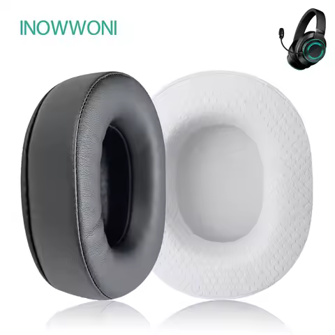 INOWWONI Replacement Earpads For Creative Sxfi Gamer Headphones Ear Cushion Pads Cover Earmuffs Head
