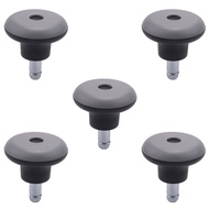 5Pcs Bell Glides Replacement Office Chair Wheels Stopper Office Chair Swivel Caster Wheels 2 Inch St