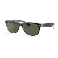 Gafas de sol RayBan New Wayfarer Color Mix Negro/Transparente G-15 55mm RB2132 6052