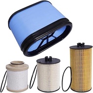 FL2016 FD4617 FA1886 Filter Kit Compatible with F250 F350 F450 F550 Super Duty 2008-2010 Engine 6.4L