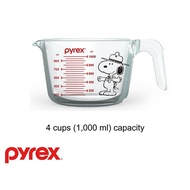 Pyrex Measuring Cup Snoopy Edition (Size: 4 Cups / 1000 ml)