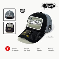 Men's Mesh Hat with Humble Embroidered Trucker Hat for Men Thans Production for Adults