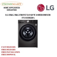 LG 13KG/8KG FRONT LOAD WASHER CUM DRYER  FV1413H2BA - 2 YEARS LOCAL WARRANTY *FREE INSTALL AND DISPOSE*