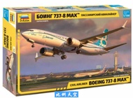 1/144 ZVEZDA 7026 Boeing Passenger Aircraft Model 737-8 MAX