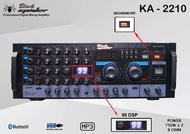 AMPLIFIER BLACK SPIDER KA 2210 AMPLI BLACKSPIDER KA2210 REMOTE ORI