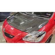 Carbon Fibre bonnet Vios dugong Ncp93