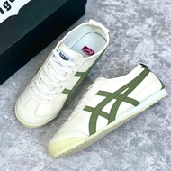 Onitsuka Tiger Mexico 66 Cream Army Import Premium Shoes - Onisuka Sport Sneakers for Men and Women 