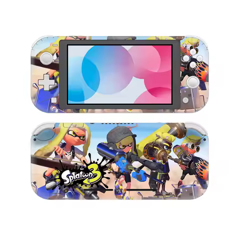 Splatoon 3 NintendoSwitch Skin Sticker Decal Cover For Nintendo Switch Lite Protector Nintend Switch