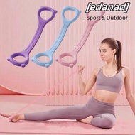 EDANAD Yoga Tensioner, Multi-functional Elastic Band 8-Line Puller, Portable Silicone Rope 8-Shaped 