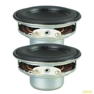 Lidu12 2Pcs Internal Magnetic Speakers 4Ohm 8W Multimedia Speakers Small Speakers 45mm