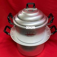 periuk kukusan pulut 22cm