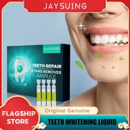 Jaysuing Teeth Repair Stains Remover Ampule Teeth Whitening Deep Cleaning Serum Freshen Brightening