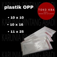 OPP plastic bag | Plastic seal | Plastic glue 10x10, 10x16, 11x25