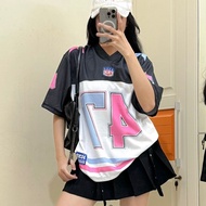 RZQ 47/ NUMBER SERIES/ JERSEY/ STREETWEAR/ OVERSIZE/ MUSIC/ BOXY FIT/ VINTAGE/ /