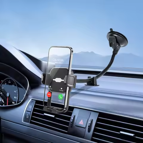 Dashboard Phone Holder for Car【360° Widest View】11in Flexible Long Arm, Universal Handsfree Auto Win
