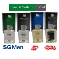 SG Men Perfume EDT Aura / Fantasia / Hero / Forever (100ml)