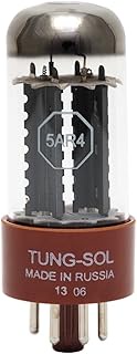TUNG-SOL 5AR4 TTS5AR4 Straight/T Partial Heat 2 Pole Tube