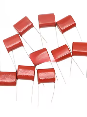 10PCS 630V 100V 250V 400V 450V 63V CBB Polypropylene film capacitor 101 103 0.1UF 104 105 125J 221 2
