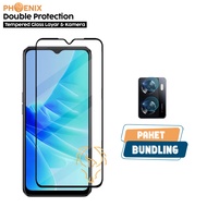 LAYAR Oppo A57 4G/A57E/A57S 2IN1 Package Tempered Glass Screen and Tempered Glass Camera