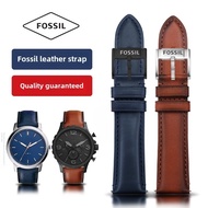 22/24mm Leather Strap for FOSSIL Genuine Leather Watch Band FS4735 FS4812 FS5068 ME3052 3054 Men Wat