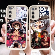 N-25 One Piece Luffy Soft Casing for Samsung F02S A03 Core M02 A02 A03S A02S M02S