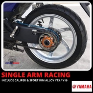 KEPSPEED SINGLE ARM RACING SIAP CALIPER SPORT RIM ALLOY LEBAR DELKEVIC FOR YAMAHA Y16 Y15 LC135 HONDA RS150 RSX150