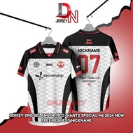 Jersey SRG SELANGOR RED GIANTS SPECIAL M6 NEW 2024 (free custom nickname)
