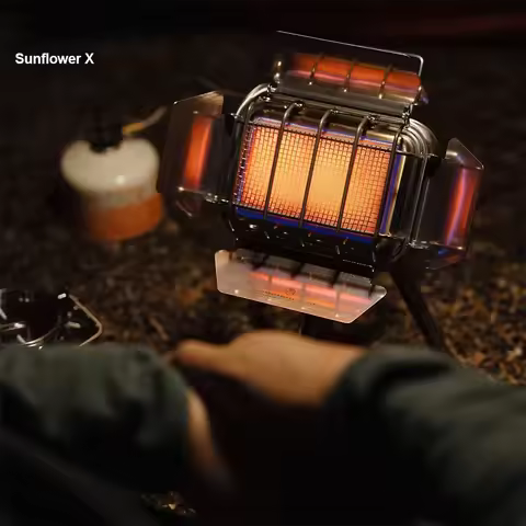 Sunflower X Portable Gas Stove with Infrared Heater Multi-function Camping Burner 1800W Radiation Wa