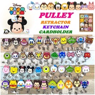 $2.50 TSUM TSUM PULLEY* RETRACTABLE* CARDHOLDER*CHARM*EZLINK*TRACE TOGETHER* HOLDER*EZLINK*PASS*MINN