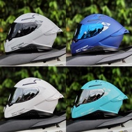SPYDER RECON 2 Plain V2.0 (All Colors) Full Face - Dual Visor (with FREE LENS & 2 SPOILERS)