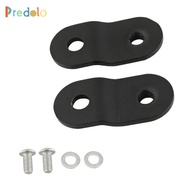 [Predolo] 2x Tank Modified Risers Bracket Easy Installation Motorcycle Gas Tank Lift Riser Kit for S