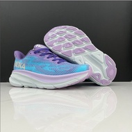 PQ7G trend  New HOKA ONE ONE Clifton 9 Blue Purple Shock Absorption Men's and Women's Shoes Running 