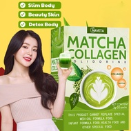 Collagen Matcha Latte Powder Original Matcha Green Tea Latte Instant Tea Slimming Tea Detox Green Te