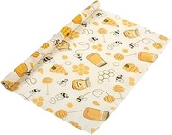 Xuanshengjia Beeswax Wraps, Reusable Beeswax Food Wrap Rolls, Eco Friendly Sustainable Food Storage Bowl Covers Organic Bees Wax Cheese Bread Sandwich Wrappers